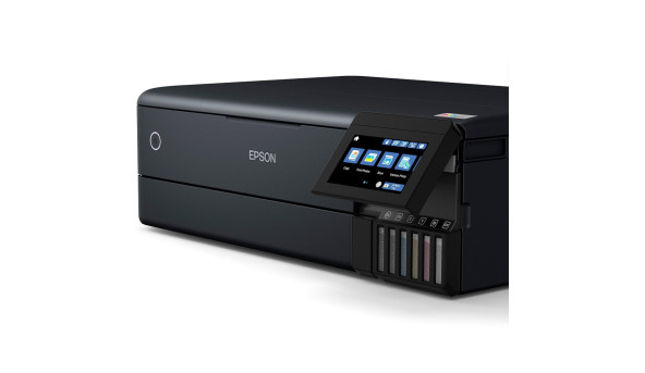 БФП А3 Ink Epson L8180 (16 стор/хв, 5760 x 1440 dpi, Wi-Fi, Ethernet, СБПЧ, чорний) Фабрика Друку - 604540