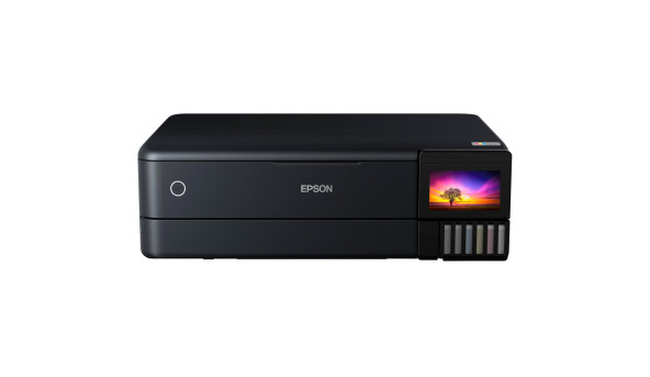 БФП А3 Ink Epson L8180 (16 стор/хв, 5760 x 1440 dpi, Wi-Fi, Ethernet, СБПЧ, чорний) Фабрика Друку - 604540