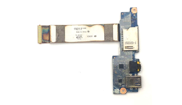 Плата USB Audio Cardreader для ноутубука Lenovo Yoga 3 14 1470 YOGA 700-14ISK NS-A602 Б/У