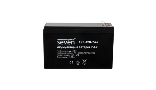 Аккумуляторная батарея SEVEN 12В/7Ач