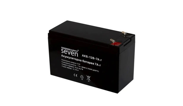 Акумуляторна батарея SEVEN 12В/7Аг - 605877