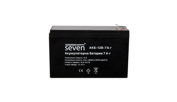 Акумуляторна батарея SEVEN 12В/7Аг - 605877