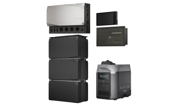 Комплект енергонезалежності EcoFlow Power Independence Kit (15 kWh + Smart Generator) (EF-PKIndependence15KWT)
