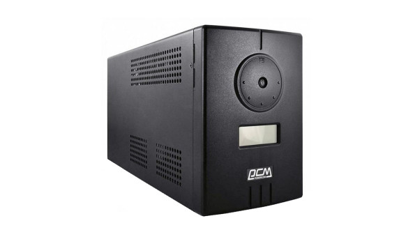 ДБЖ Powercom NF-1500AP LCD ІНВЕРТОР 1500VA/1050W USB 2 SCHUKO, 15А, 24v/220v