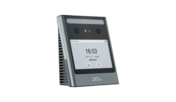 Біометричний термінал розпізнавання облич зі зчитувачем карт Mifare з Wi-Fi ZKTeco EFace10 Desktop