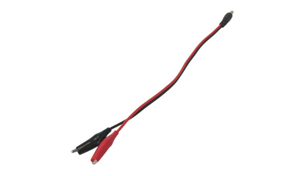 Кабель перехідник DC (male) - Alligator Clip "крокодил" - 609779