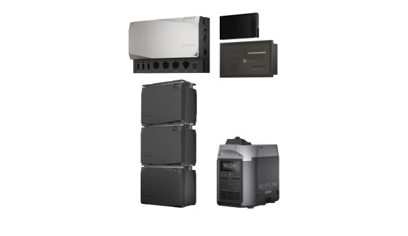 Комплект енергонезалежності EcoFlow Power Independence Kit (6 kWh + Smart Generator) (EF-PKIndependence6KWT)