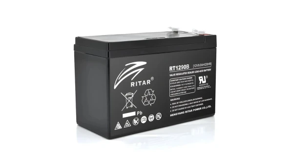 Акумуляторна батарея Ritar HR1290 12В/9Ач - 610184