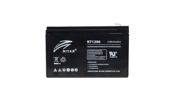 Акумуляторна батарея Ritar RT1290 12В/9Ач