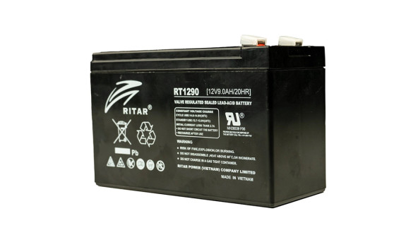 Акумуляторна батарея Ritar HR1290 12В/9Ач - 610184