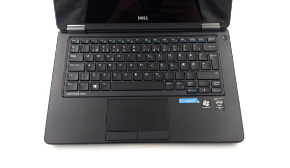 Сенсорный ноутбук Dell Latitude E7250 Intel Core i7-5600U 8 GB RAM 128 GB SSD [IPS 12.5" FullHD] - Б/У - 610331