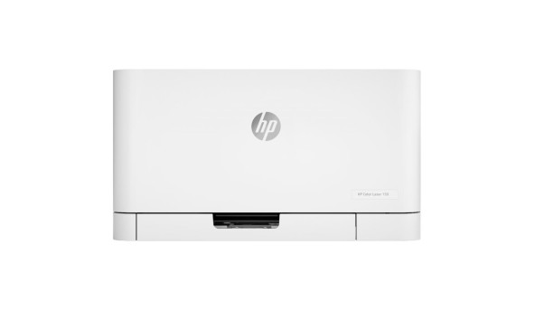 Друкарка А4 HP Color Laser 150nw (18 стор/хв, 600x600 dpi, Wi-Fi, Ethernet, білий) - 610399