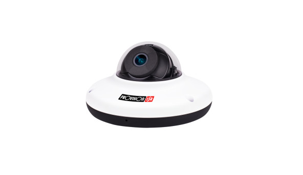 IP-відеокамера 4 Мп Provision-ISR DMA-340IPEN-28-V4 (2.8 мм) антивандальна з вбудованим мікрофоном і відеоаналітикою для системи відеонагляду