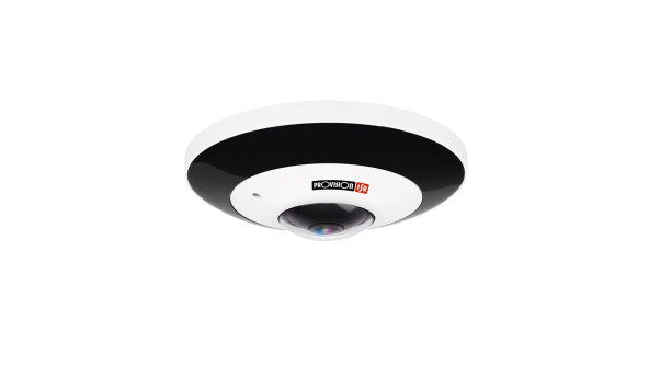 IP-видеокамера Fish-Eye 5 Мп Provision-ISR FEI-360IPN (1.07 мм) антивандальная cо встроенным микрофоном для системы видеонаблюдения