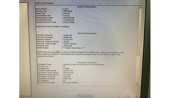 Материнская плата для ноутбука Dell Latitude 5480 (CDM70 LA-E-E081P i5-6300U) Б/У - 612370