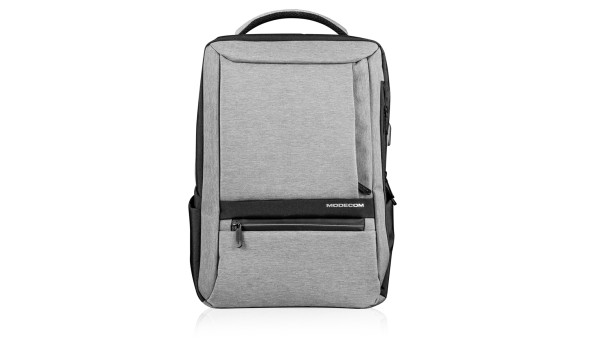 Рюкзак для ноутбука 15.6" Modecom USB port, сіро-чорний