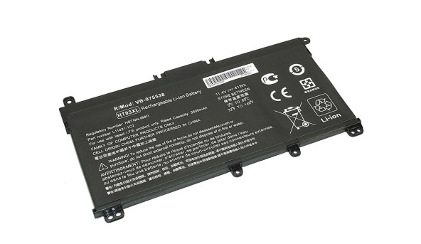 Акумулятор для ноутбука HP HT03XL 250 G7 11.4 В Чорний 3600 мАг OEM