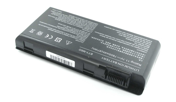 Посилений акумулятор для ноутбука MSI BTY-M6D GT60 11.1 В Black 7800 мАг OEM
