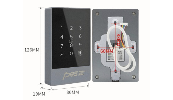 PES KeyPad контролер доступу з кодовою клавіатурою - 613140