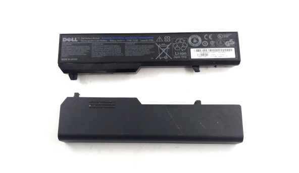 Батарея акумулятор для ноутбука Dell Vostro 1000 T112C 14.8V 37Wh Li-Ion Б/У - износ 40-45%