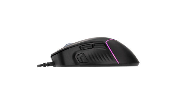 Мишка XTRIKE ME GM-320, ігрова 12800dpi., 9кн. Huano, RGB, чорна