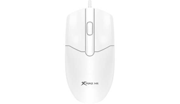 Мишка XTRIKE ME GM-124, USB, 1000dpi., 3кн., біла