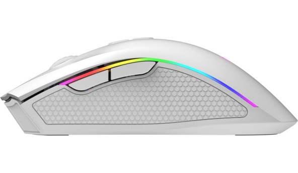 Мишка XTRIKE ME GM-314, ігрова 7200dpi., 7кн., RGB, біла - 613258