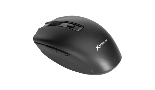 Мишка XTRIKE ME GW-224, бездротова Bluetooth+2.4G 1600dpi., 6кн., Silent, чорна - 613260