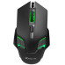 Мишка XTRIKE ME GM-110, ігрова 3600dpi., 4кн.,LED, чорна