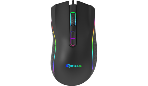Мишка XTRIKE ME GM-314, ігрова 7200dpi., 7кн., RGB, чорна