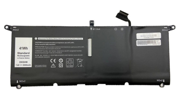 Акумулятор для ноутбука Dell XPS 13 9370 DXGH8 7.4 В 5500 мАг OEM