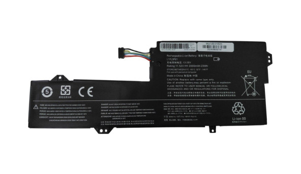 Акумулятор для ноутбука Lenovo L17M3P61 IdeaPad 320S-13 11.52 В Black 2000 мАг OEM
