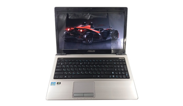 Ігровий ноутбук Asus X53S Intel i3-2310M 6 GB RAM 120 GB SSD 500 GB HDD Nvidia GeForce GT 520MX [15.6"] - Б/В