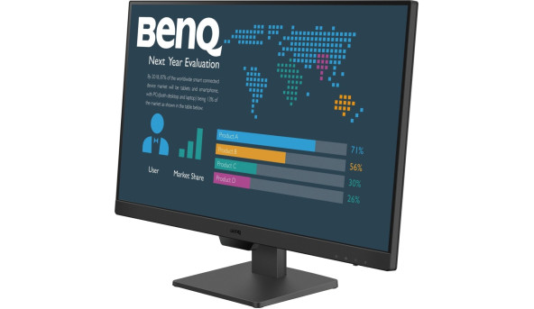 TFT 27" BenQ BL2790, IPS, 100Гц, 2хHDMI, DP, колонки, чорний - 614860