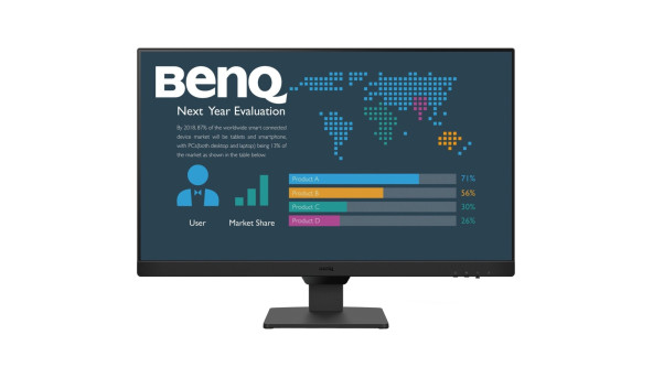 TFT 27" BenQ BL2790, IPS, 100Гц, 2хHDMI, DP, колонки, чорний