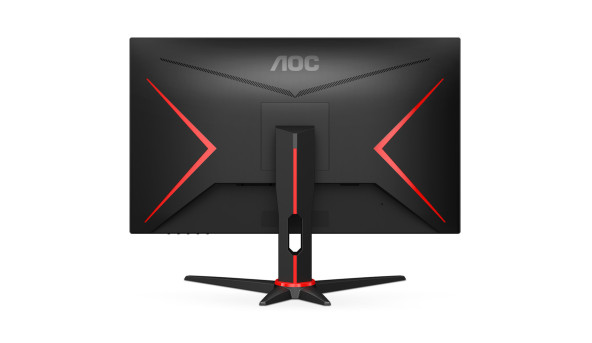 TFT 27" AOC Q27G2E/BK, QHD, VA, 155Гц, 1 мс, 2х HDMI, DP, чорний з червоним - 615639
