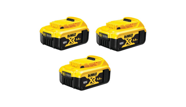 Набор аккумуляторных батарей DeWALT DCB184P3 DCB184P3