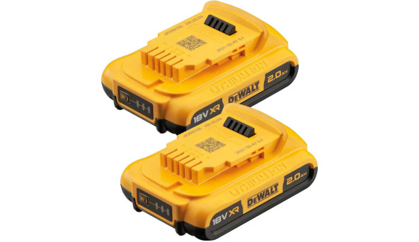 Набор аккумуляторных батарей DeWALT DCB183D2 DCB183D2