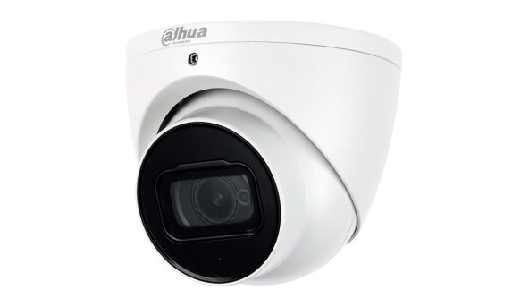 HD-CVI відеокамера купольна Dahua HAC-HDW2802TP-A (2.8) White