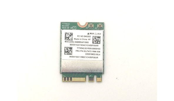 Адаптер Wi-Fi для ноубука Lenovo Yoga 500-14ACL BCM943162ZP 00JT473 Б/В
