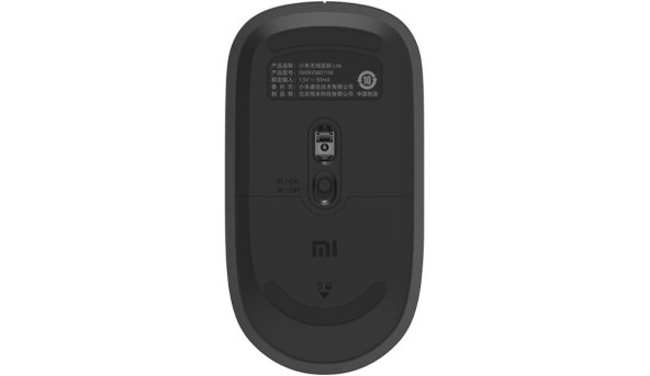 Мишка Xiaomi Wireless Mouse Lite Black HLK4035CN/BHR6099GL - 619903