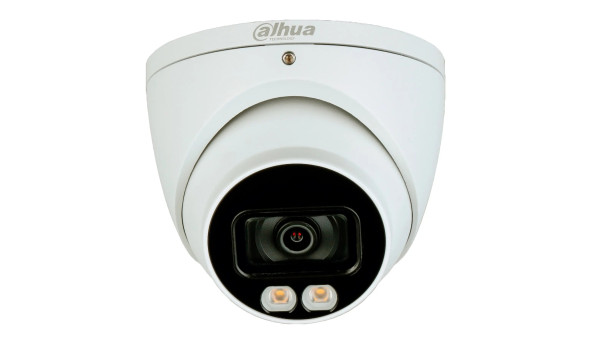 HD-CVI відеокамера купольна Dahua DH-HAC-HDW1239TP-A-LED (3.6) White