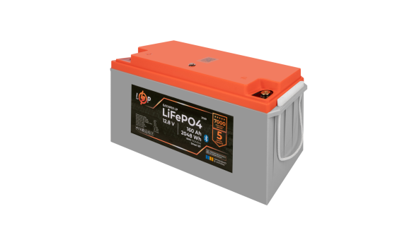 Акумулятор LP LiFePO4 12,8V - 160 Ah (2048Wh) (BMS 100A/80А) пластик Smart BT - 621153