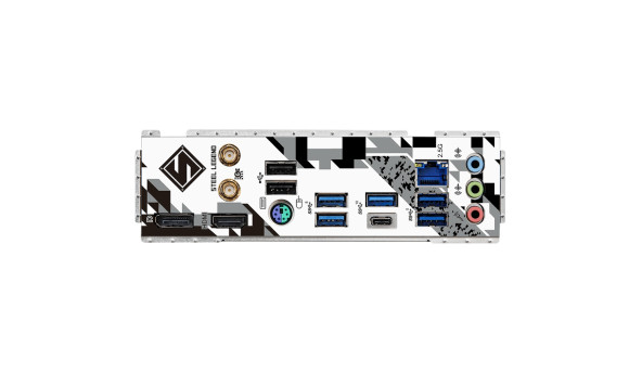 ASRock B760M STEEL LEGEND WIFI (1700/B760, 4*DDR5, 1xPCIex16, 4xSATAІІІ, 3xM.2, 2.5GLan, 7.1ch, mATX - 623718