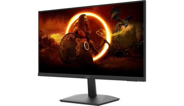 TFT 23.8" AOC 24G15N2, VA, 180Гц, 1мс, 2хHDMI, DP, чорний - 623766