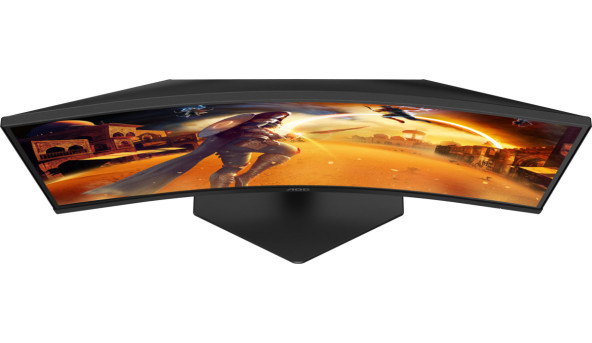 TFT 27" AOC C27G4ZXE, VA, 280Гц, 0,3ms, вигнутий, 2хHDMI, DP, чорний - 623767