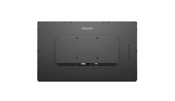 TFT 21.5" Philips 222B1TFL, IPS, 75Гц, сенсорний, VGA, HDMI, DP, USB-hub, HAS, чорний - 623768