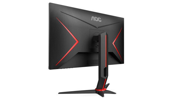 TFT 27" AOC Q27G2S/EU, IPS, QHD, 1ms, 165Hz, HDMI х 2, DP, HAS, pivot, чорний з червоним - 623769