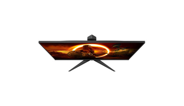 TFT 27" AOC Q27G2S/EU, IPS, QHD, 1ms, 165Hz, HDMI х 2, DP, HAS, pivot, чорний з червоним - 623769