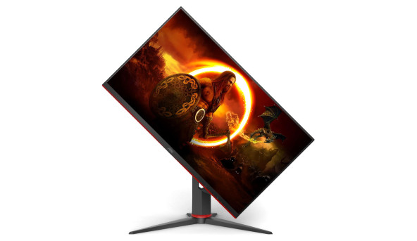 TFT 27" AOC Q27G2S/EU, IPS, QHD, 1ms, 165Hz, HDMI х 2, DP, HAS, pivot, чорний з червоним - 623769